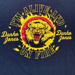 Danko Jones 2013 North American Tour Anvil Black T-Shirt